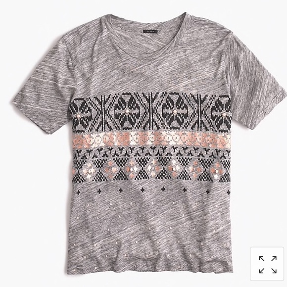 2/$25 J Crew Printed Isle Shirt - Picture 2 of 4